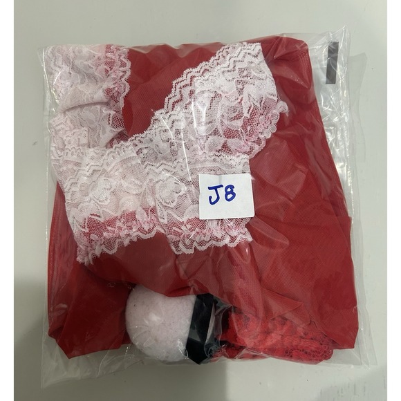 Avid Love Christmas Santa‎ Lingerie Babydoll Sheer Gown Lace Size XXL Mean Girls - Picture 10 of 10